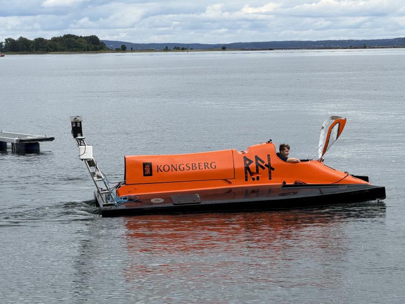Ran underway on the water